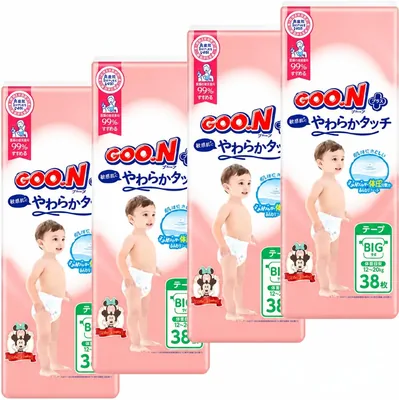 ゴーン プラス テープ 大サイズ 152枚入 (38枚×4) 敏感肌設計 ソフトタッチ ゴーン 販売元：