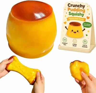 Caramel Squeeze Moldable Slushy ASMR Stress Ball - 7% Off
