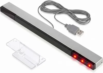 Wired USB IR Motion Sensor Bar for Wii & Wii U