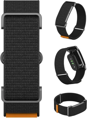 Nylon Band for Fitbit Air - Breathable & Adjustable, Stainless Steel Buckle - Best Deal