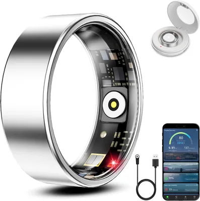 Sleep Monitor Waterproof Charging Case iOS Android