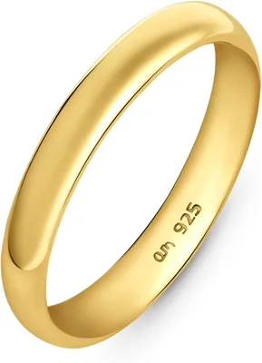 Amberta 925 Sterling Silver Wedding Band Best Deal