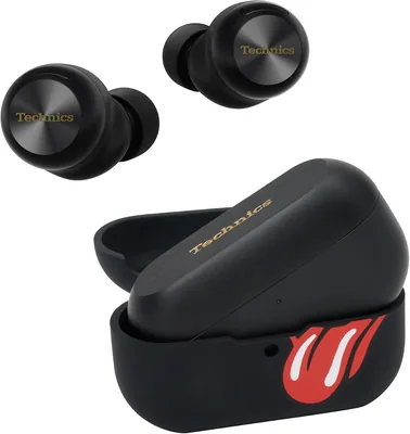 Technics EAH-AZ100E1K Rolling Stones Limited Edition - Auriculares in-Ear con Controlador de Fluido magnético, cancelación ad