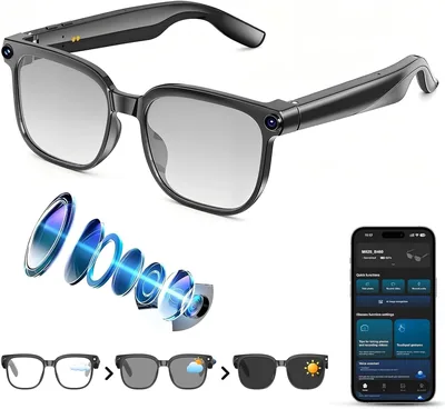Lentes Inteligentes con Cámara AI de 8MP