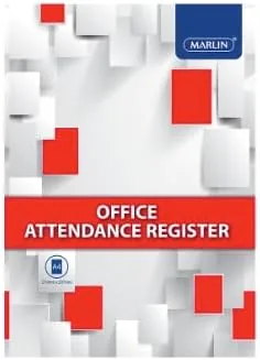 Office Attendance Register Pack of 5