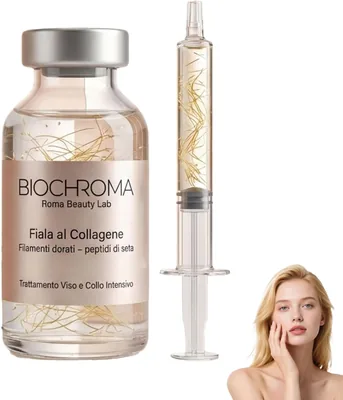 Siero Lifting Biochroma Coreano, Effetto Lifting Fin dalla Prima Applicazione | Siero con Peptidi di Seta e C