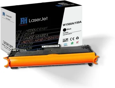 خرطوشة حبر توافق PH 150A أسود مع استبدال الشيب لـ W1500A - طابعة ليزر عالية الإنتاجية