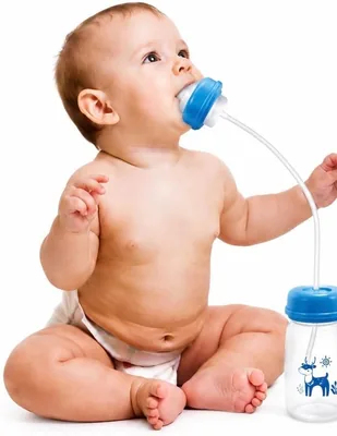 Hands Free Baby Bottle