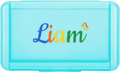 Custom Name Plastic Pencil Box - Best Deal