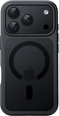 Funda Magnética JETech Mate para iPhone 18 Pro MAX, Negro | Compatible con MagSafe, Trasera Translúcida, Protección Antidistorsión