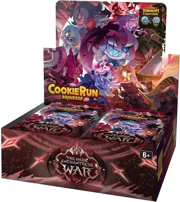 CookieRun TCG: The Dark Enchantress War Booster Box | 28 Packs Best Deal