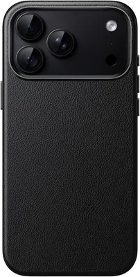 Funda Magnética JETech de Cuero Vegano para iPhone 18 Pro, Negro | Compatible con MagSafe y Botón de Control de Cámara