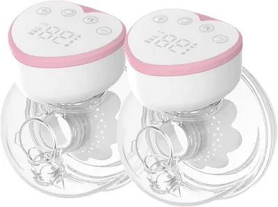 Extractor de Leche Eléctrico Portátil MomMed, 24mm, para Lactancia Sin Dolor con 4 Modos y 12 Nivele