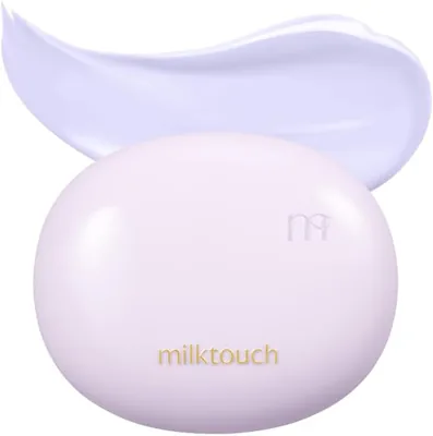 Milk Touch All Day No Sebum Tone Up Sun Cushion (01 Lilac Fog)