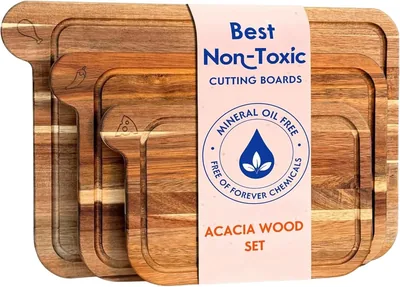 Quintin Acacia Cutting Board Set of 3