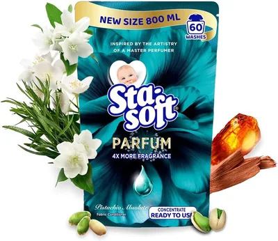 Sta-soft Pistachio Absolute Parfum Fabric Softener 800ml Doy - Best Deal