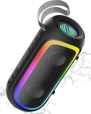 Portable Bluetooth Speaker 71% Off - IPX6 Waterproof