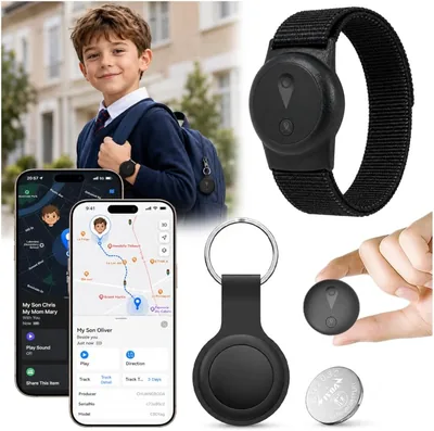 GPS Tracker for Kids, Tracking Device Suitable for the Elderly, Pets & Cars | Real-Time Tracking & A