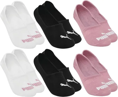 Kit 6 Pares de Meias Puma Super Invisíveis Feminino