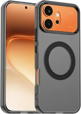 غطاء هاتف مغناطيسي Fascination متوافق مع Honor 600/600 Pro، غطاء حماية صدمي مركب من TPU وPC بلاستيكي ملون