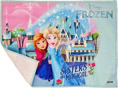 Placemat de Tela para Niñas Fan de Frozen, 40 x 30 cm, Mat de Comida Plegable