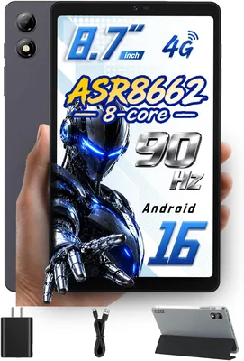 ASR8662 Tablet - 8.7" Octa-Core Android 16