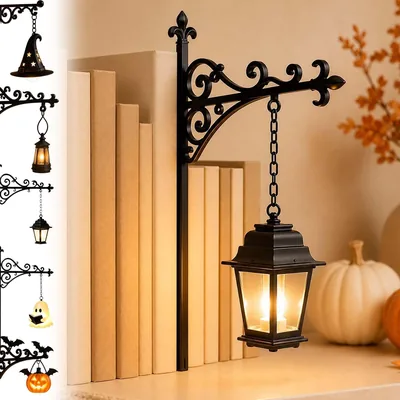 Leyof Bookshelf Decorative Lamp For Library, 2026 Bookshelf Lantern (Lantern-B) | Decorative Bookcas
