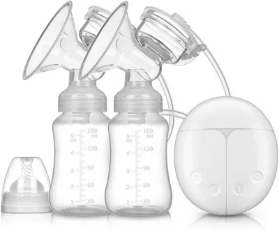 SKEIDO Double Electric Breast Pump with Silent Suction