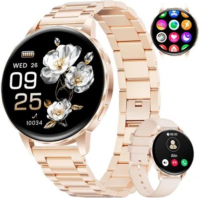 Women's Round Smartwatch 1.27 Inch - Best Deal