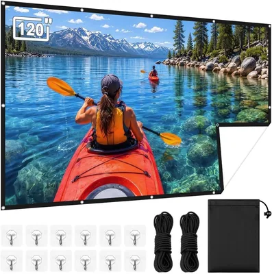 Foldable Projection Screen - 170° Wide Angle