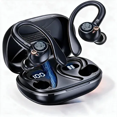 EUQQ Sports Wireless Earbuds HiFi Stereo