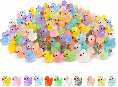 130 Tiny Resin Ducks Diorama Party Favours Best Deal