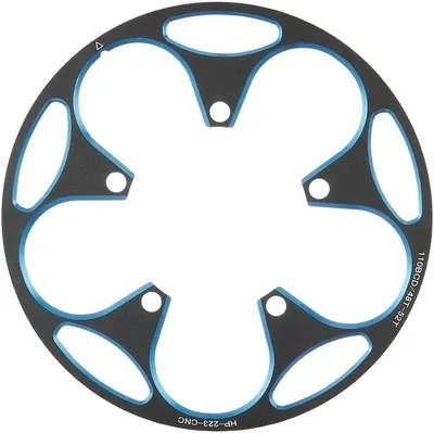 Aluminium Sprocket Cover 110 BCD Cykelkettskiva - Heavy Duty 50T-58T Multifärga