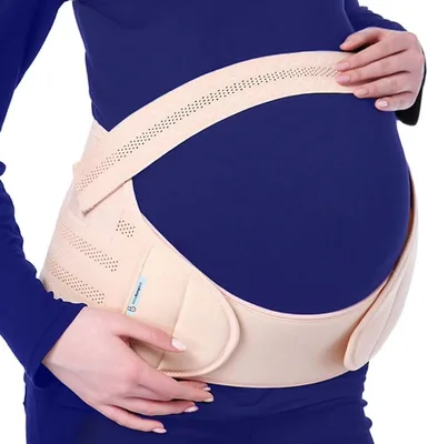 حزام دعم البطن Bukela، حزام بلكة خفيف للحمل مع أحزمة قابلة للتعديل، دعامة ظهر حامل للراحة