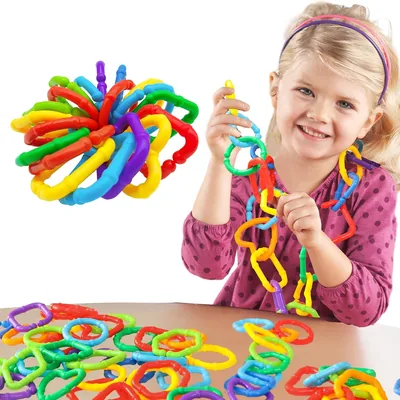 Baby Links Rings - 35 Geometric Chains