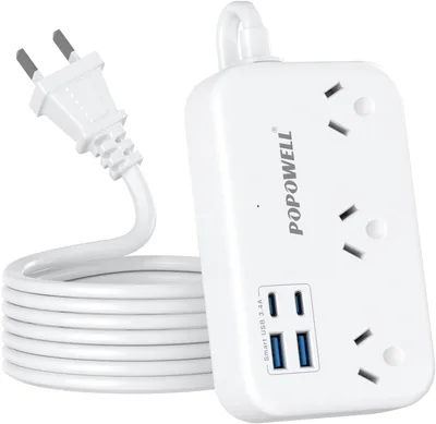 AUS to Japan Plug Adapter 1m Extension Lead