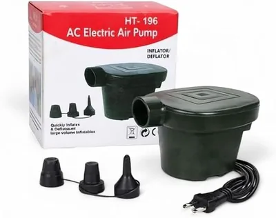 AC Electric Air Pump, Inflator & Deflator