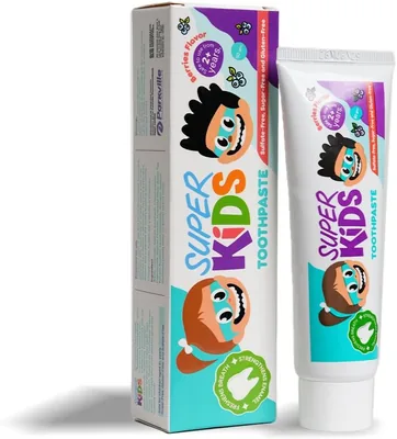 معجون أسنان Superkids بنكهة التوت البري 50 مل