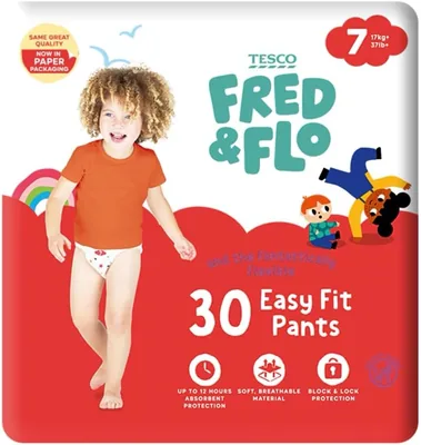 Fred & Flo Easy Fit Nappy Pants Size 7 - 81% Off
