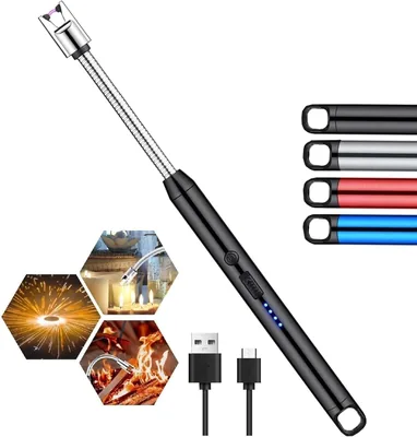 MOMENT Electric Arc Lighter, Plasma Lighter Flameless Windproof USB Rechargeable