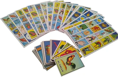Lotería Mexicana Tradicional - Juego de Mesa con 20 Tablas y 54 Cartas