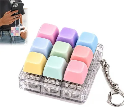 TONGLUO Keyboard Fidget Toy, Mechanical Keycap Clicker