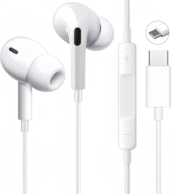 2026年型 ワイヤレスイヤホン Type-C コンパチブル iPhone 17/16/15用 高音質マイク内蔵 通話可能 ボリュームコントロール