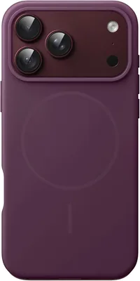Funda Magnética Silicona JETech para iPhone 18 Pro MAX, Cereza Oscura | Protección MagSafe