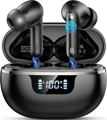 Cuffie Bluetooth 2026 5.4, Sound Stereo Hi-Fi con 4 Microfoni ENC, Riduzione Rumore, Durata 50 Ore - Sconto 73%