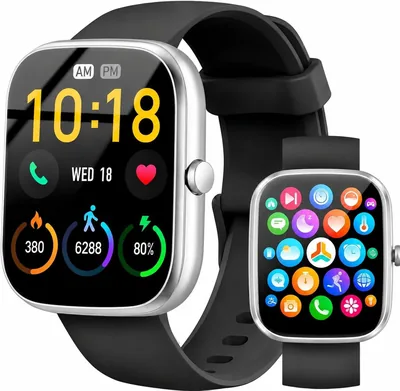 Smartwatch 2026 per Uomini e Donne, 100+ Tracciatore Fitness Sportivo con Pedometro Sonno Monitor Frequenza Cardiaca, Orologio Intelligente da 1.91 Pollici