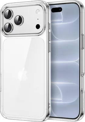 حالة خلفية شفافة لـ iPhone 18 Pro Max من JETech، وقاية من الصدمات ومقاومة للخدش
