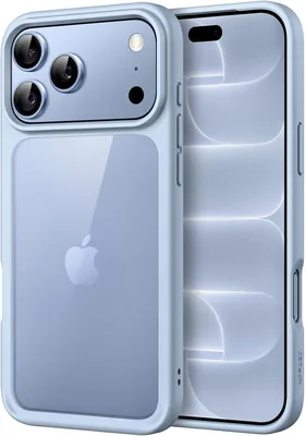 Funda con Trasera Transparente para iPhone 18 Pro, Glaciar