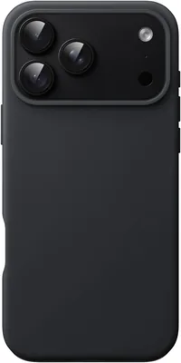 Funda Silicona JETech para iPhone 18 Pro, Negro, Protección Antidistorsiones y Resistente a Arañazos
