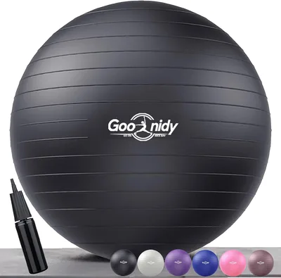 Soft Exercise Ball - Yoga Pilates Chair w/ Pump